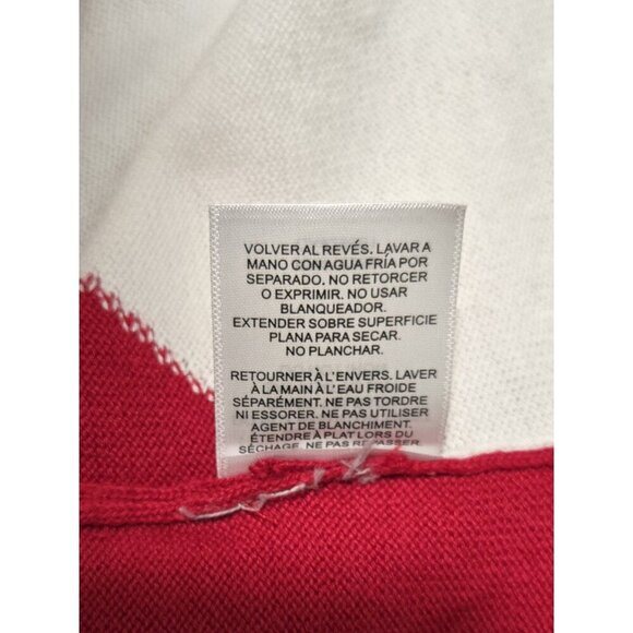 Women's Alfred Dunner Colorblock Beaded Top Red 3X New - Picture 9 of 11